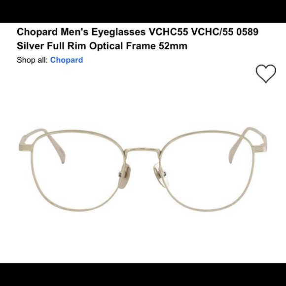 Chopard Men’s Optical Frame - Picture 1 of 7